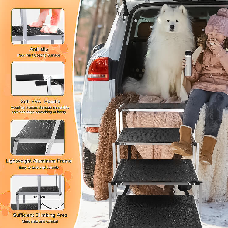 Portable Dog Stairs for RuffRover 2.0