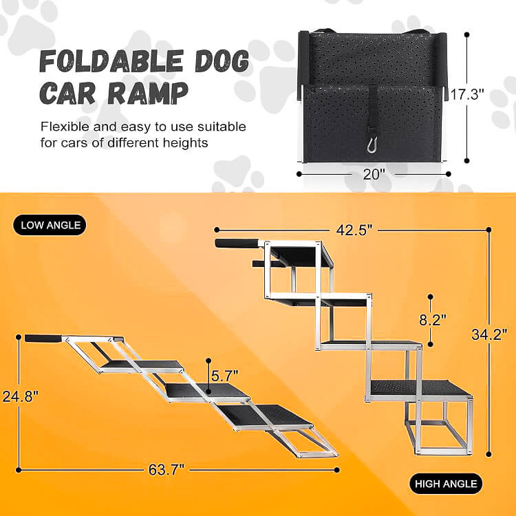 Portable Dog Stairs for RuffRover 2.0