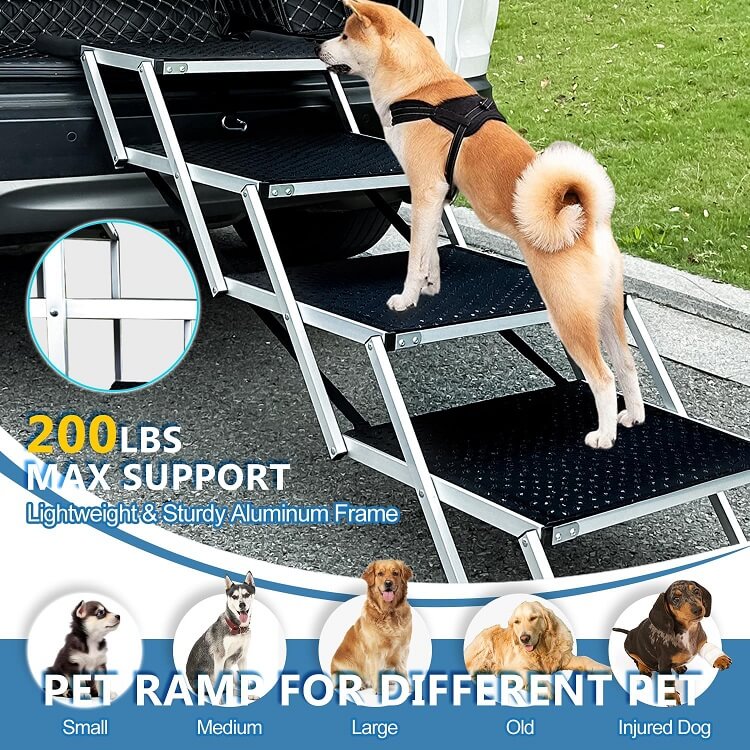 Portable Dog Stairs for RuffRover 2.0