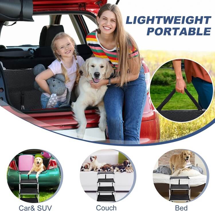 Portable Dog Stairs for RuffRover 2.0