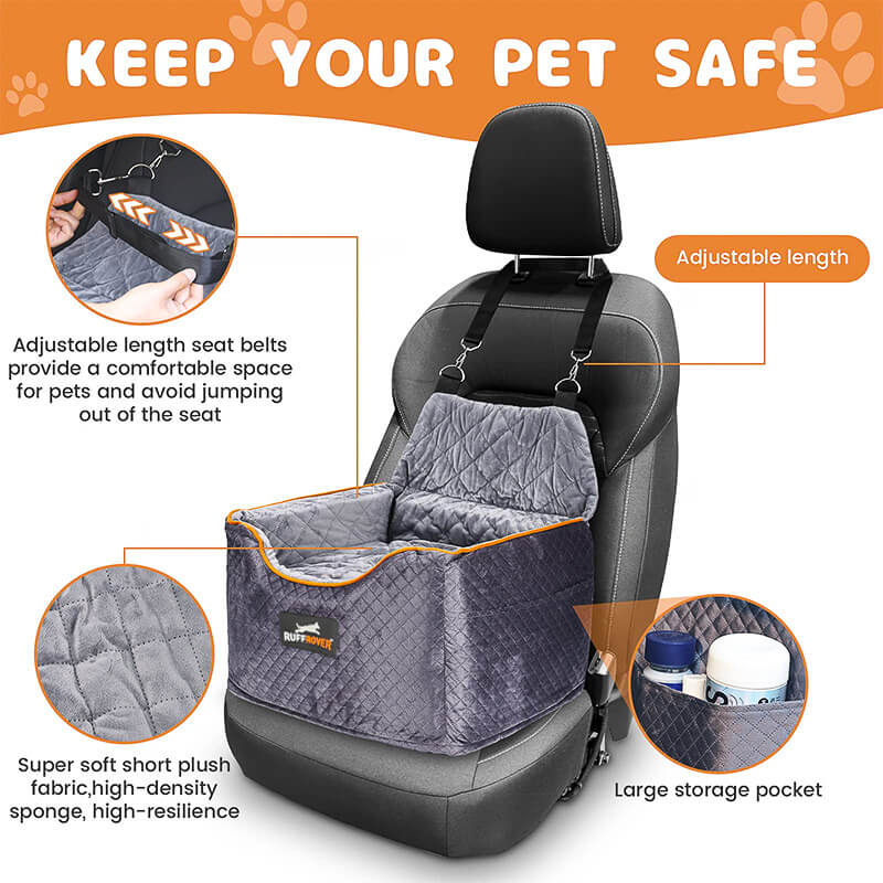 RuffRover - Plushy Booster Seat